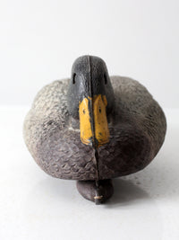 vintage Italian Brevettato mallard drake duck decoy