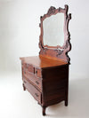 antique Victorian dresser with mirror