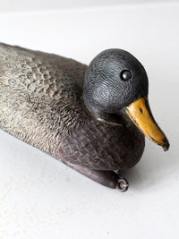 vintage Italian Brevettato mallard drake duck decoy