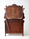 antique Victorian dresser with mirror