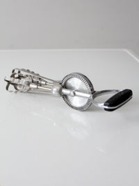 vintage Flint "Best" hand-crank egg beater