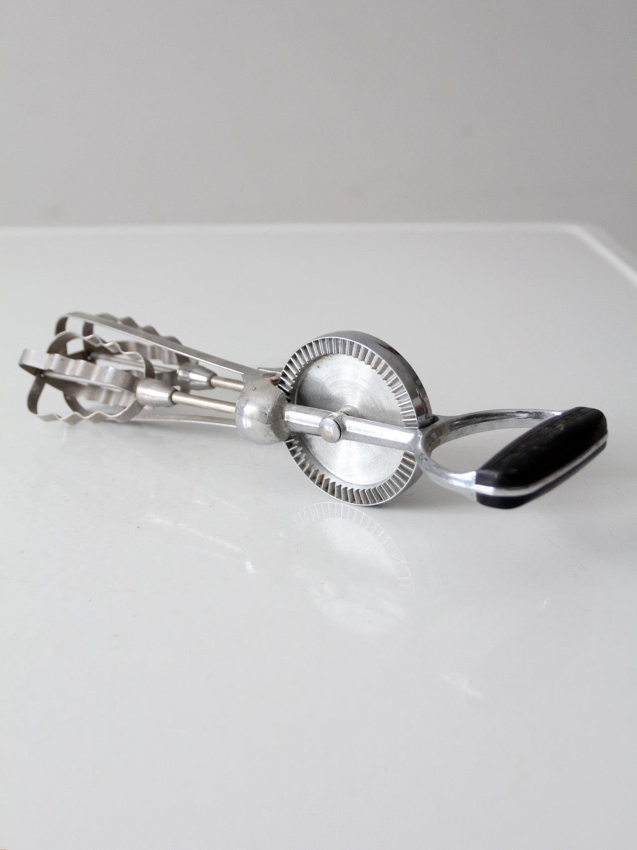 vintage Flint "Best" hand-crank egg beater