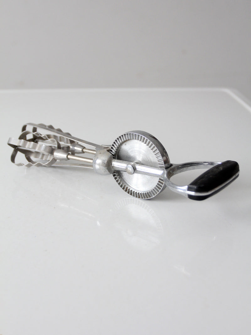 vintage Flint "Best" hand-crank egg beater