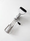 vintage Flint "Best" hand-crank egg beater