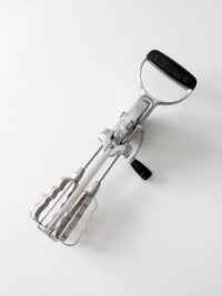 vintage Flint "Best" hand-crank egg beater