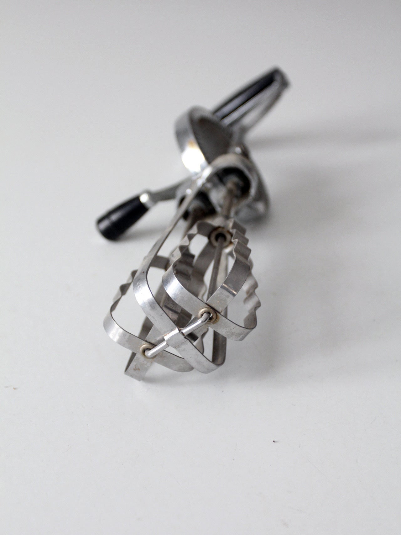 vintage Flint "Best" hand-crank egg beater