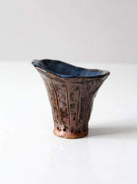 vintage studio pottery vase