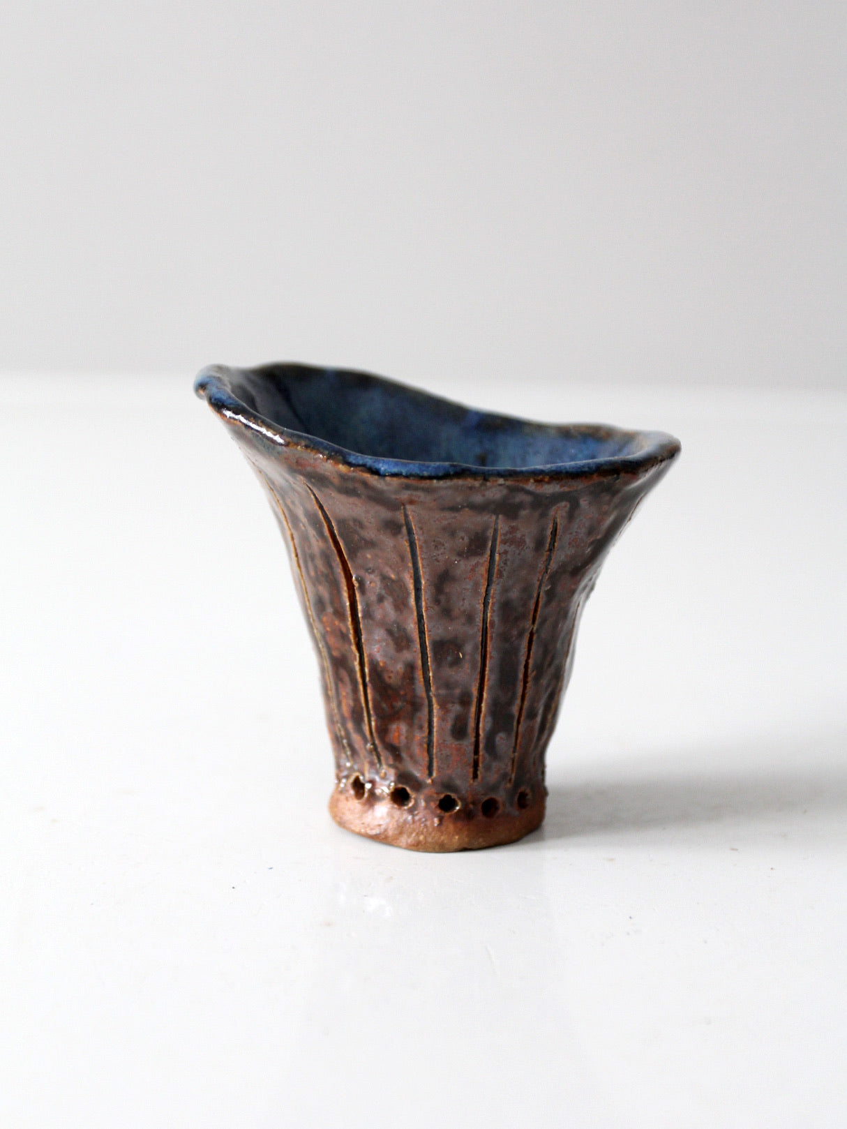 vintage studio pottery vase