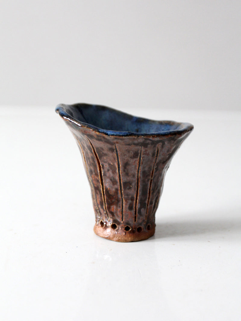 vintage studio pottery vase