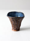 vintage studio pottery vase