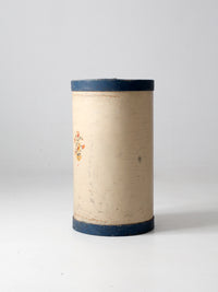 antique Scandinavian painted bentwood pantry box