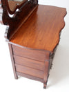 antique Victorian dresser with mirror