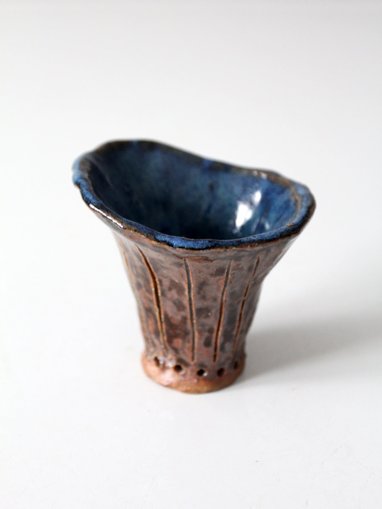 vintage studio pottery vase