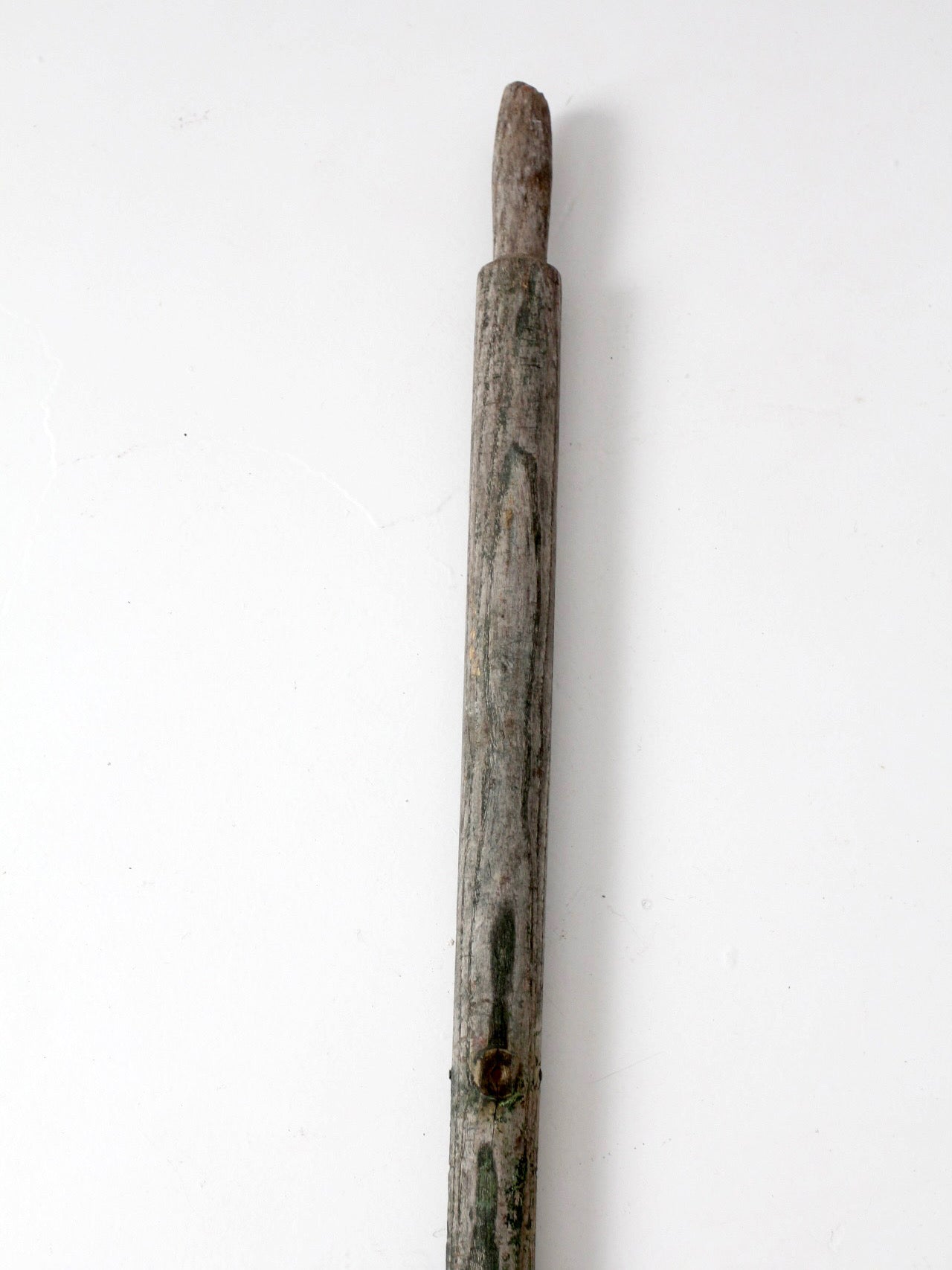 antique wooden boat oar