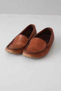 vintage leather moccasins