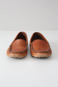 vintage leather moccasins
