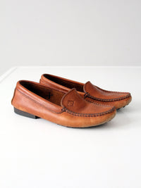 vintage leather moccasins