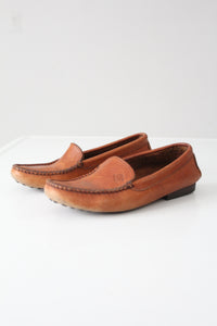 vintage leather moccasins