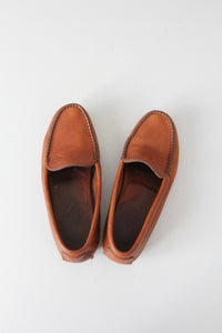 vintage leather moccasins