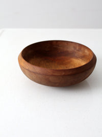 vintage wooden bowl