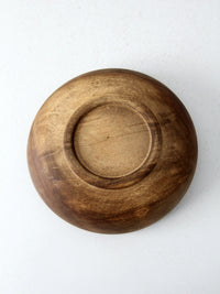 vintage wooden bowl