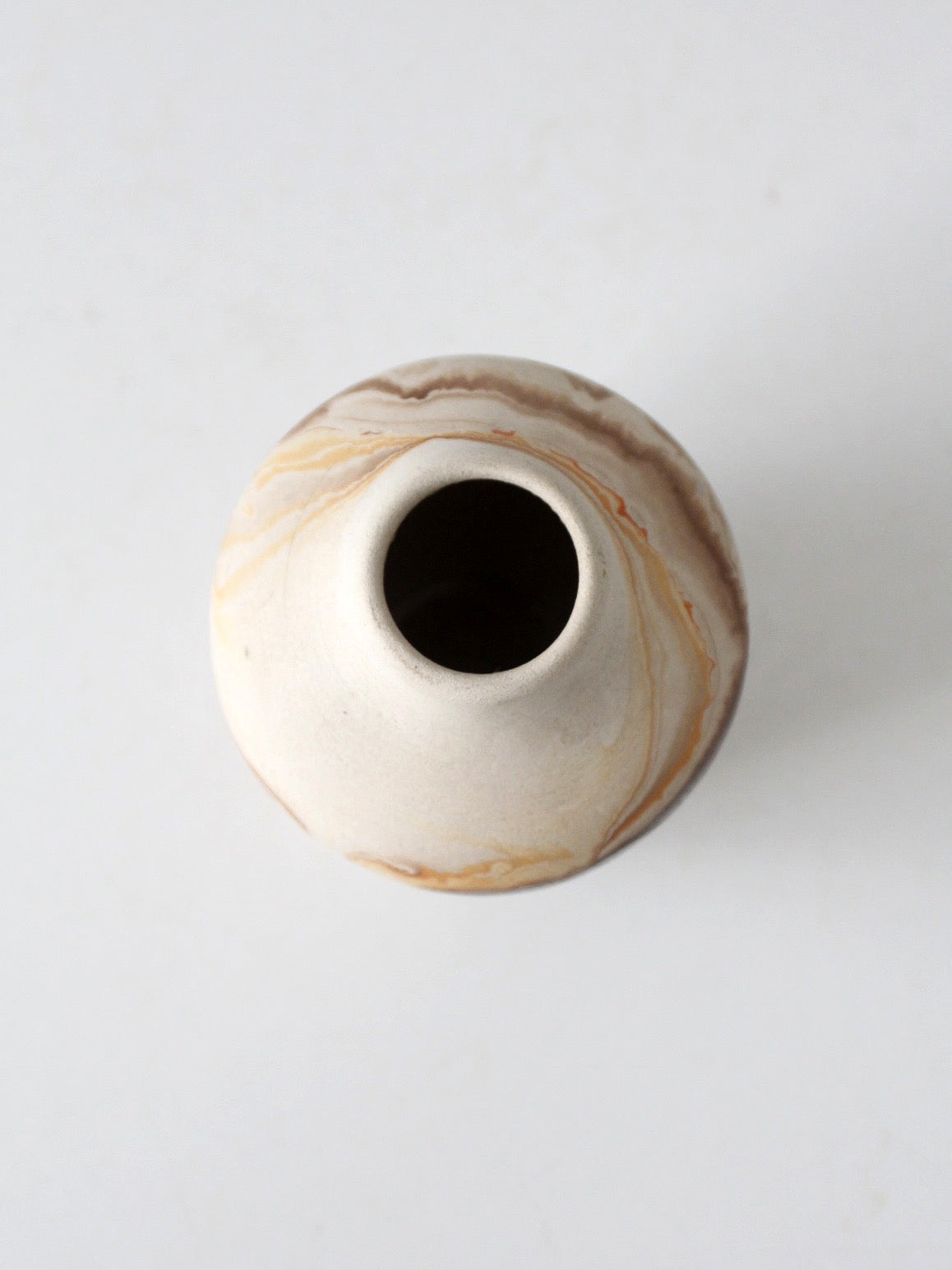 vintage Nemadji pottery mini vase