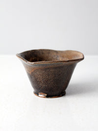 vintage studio pottery bowl