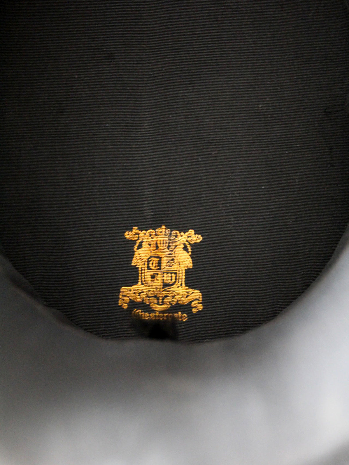 antique 1910s Chestergate English black silk top hat