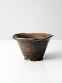 vintage studio pottery bowl