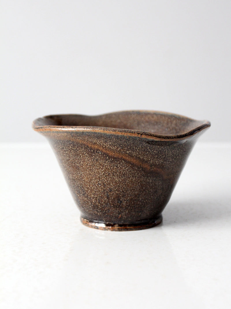 vintage studio pottery bowl