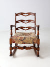 antique Colonial Revival rocking chair