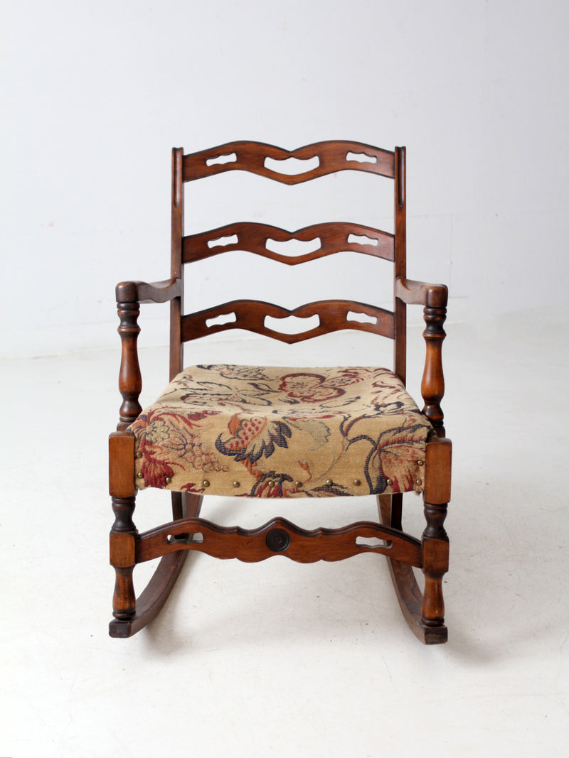 antique Colonial Revival rocking chair