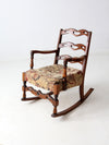 antique Colonial Revival rocking chair