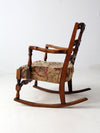 antique Colonial Revival rocking chair