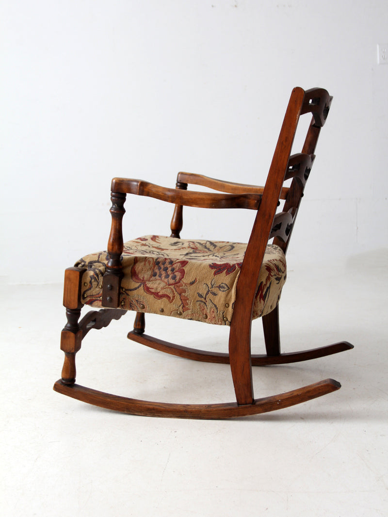 antique Colonial Revival rocking chair