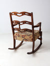 antique Colonial Revival rocking chair