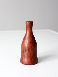 1950s handmade wooden bell