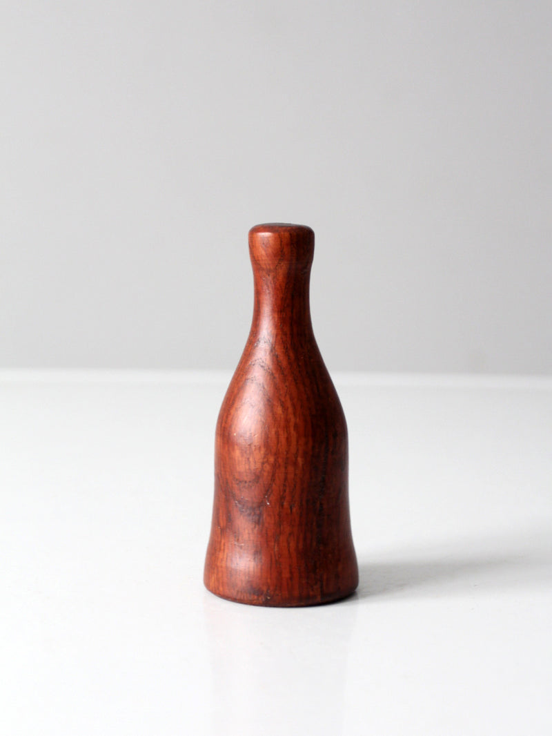 1950s handmade wooden bell