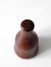 1950s handmade wooden bell