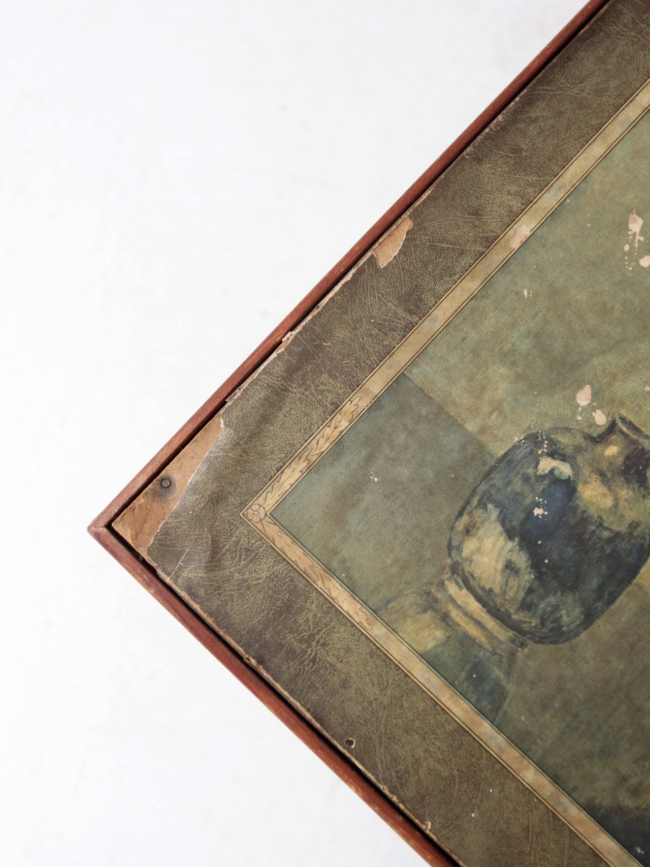 テーブルの花　1997年 vintage tilt-top table with floral still life, circa 1940s – 86