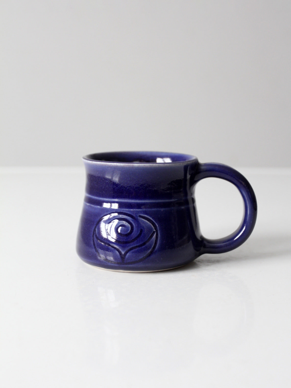 vintage handmade studio pottery mug