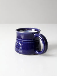 vintage handmade studio pottery mug
