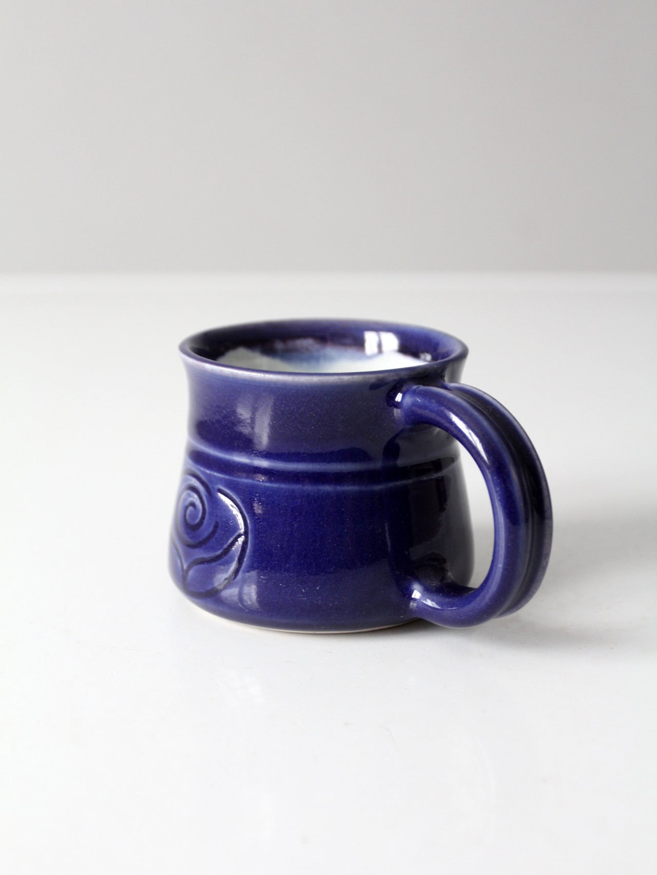 vintage handmade studio pottery mug