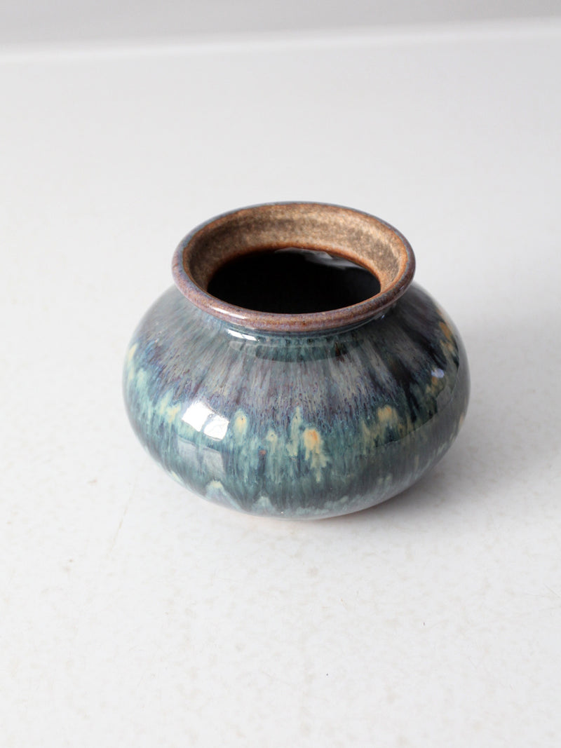 antique studio pottery bowl