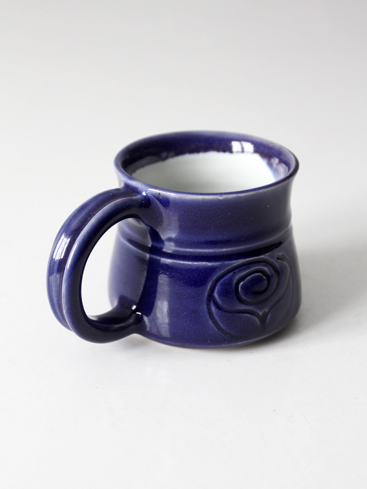 vintage handmade studio pottery mug