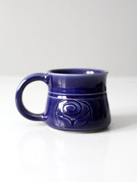 vintage handmade studio pottery mug