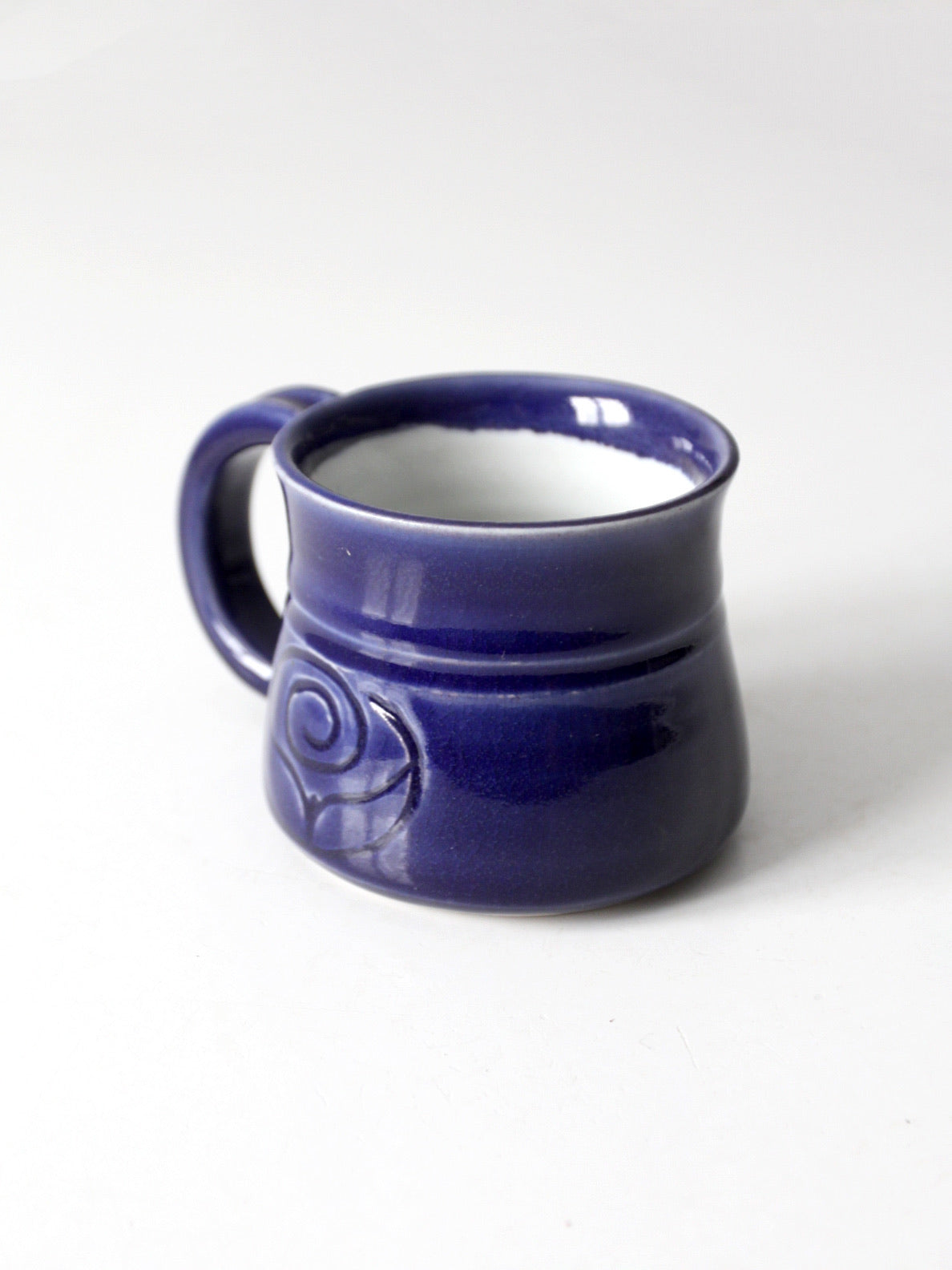 vintage handmade studio pottery mug