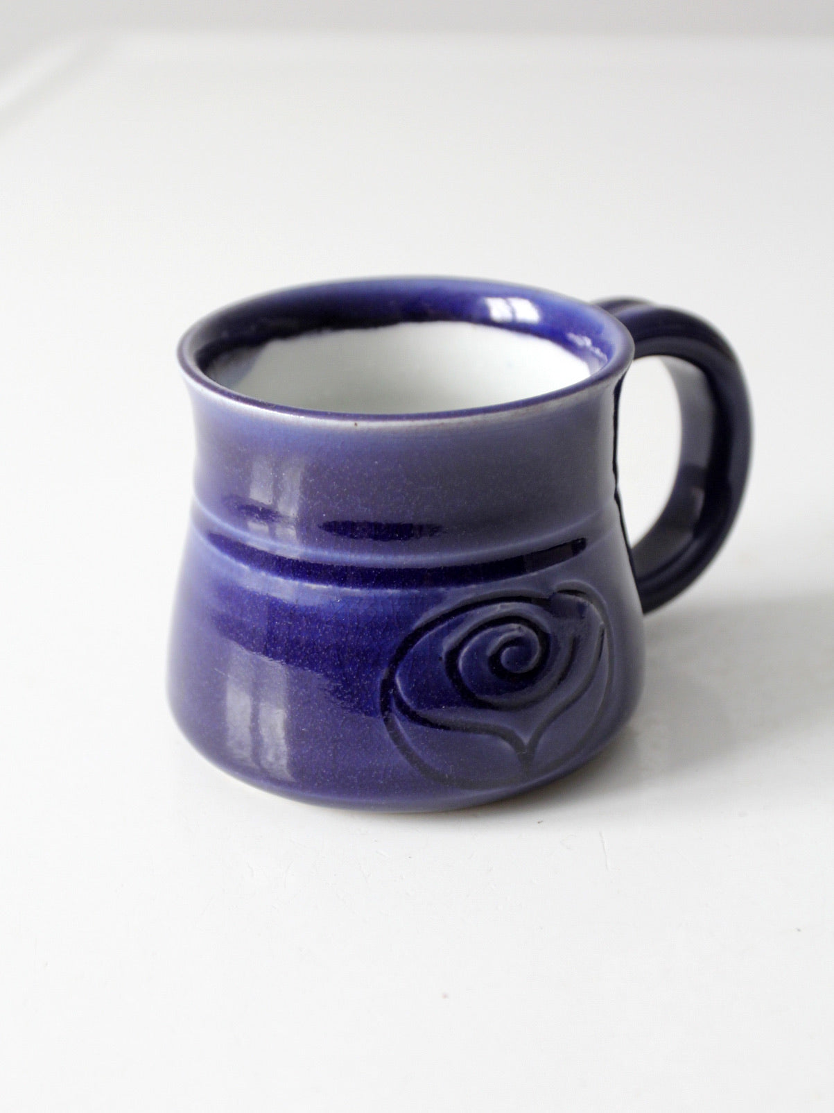 vintage handmade studio pottery mug
