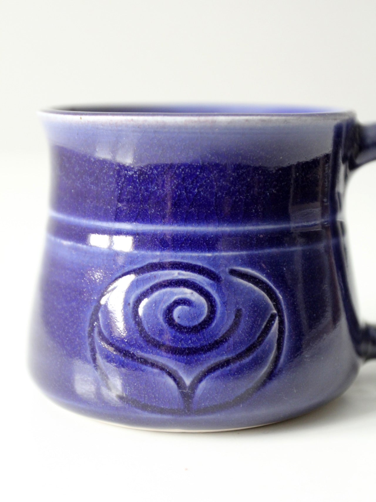 vintage handmade studio pottery mug
