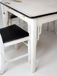 vintage Square Brand dining table set